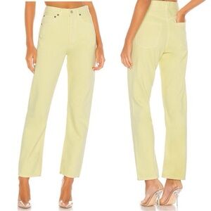AGOLDE 90s Mid Rise Loose Fit Limoncello‎ Jeans Size 25